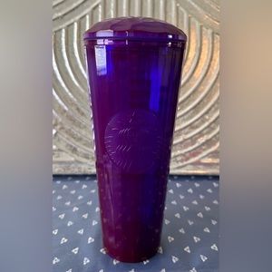 Starbucks purple dome tumbler. No straw. Never used.